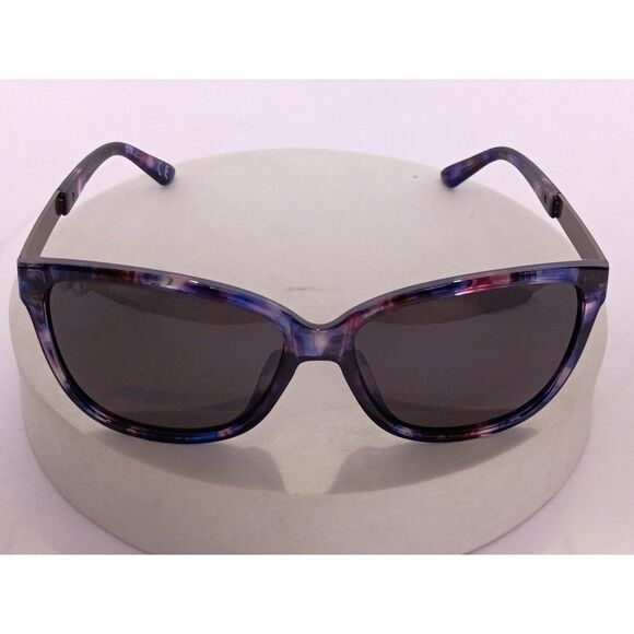 Foster Grant Purple Blue Tortoise / Gray Lens NS0821 Polarized Sunglasses - Picture 3 of 16